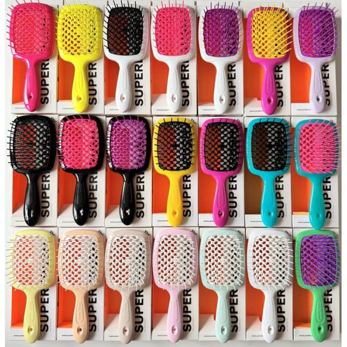 Массажная расческа для волос SuperBrush от Janeke