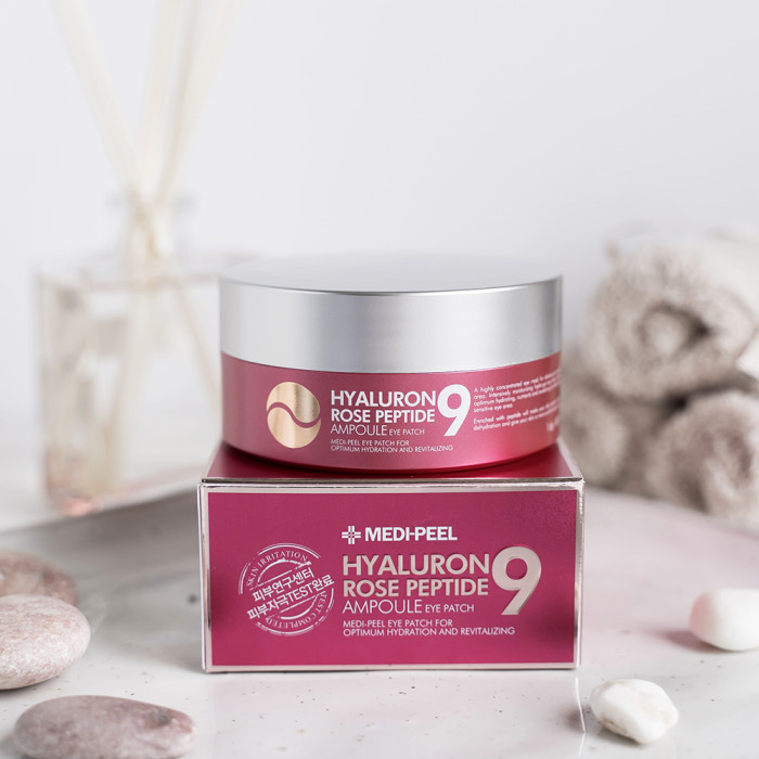 Гидрогелевые патчи с розой и пептидами от Medi-Peel