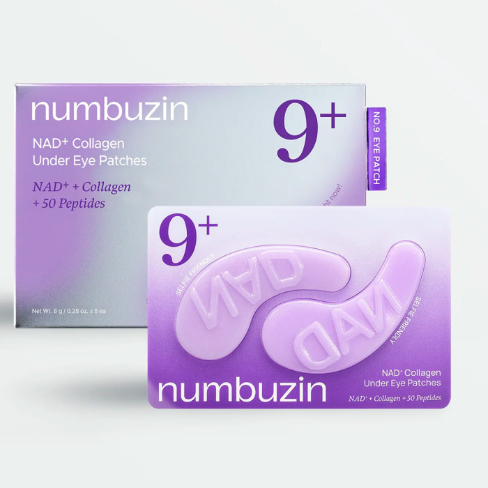Лифтинг-патчи для век с коллагеном и пептидами от Numbuzin