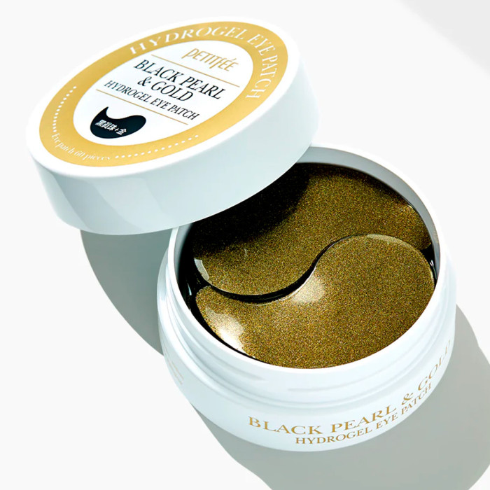 Гидрогелевые патчи с Черным жемчугом и Золотом от Petitfee & Koelf