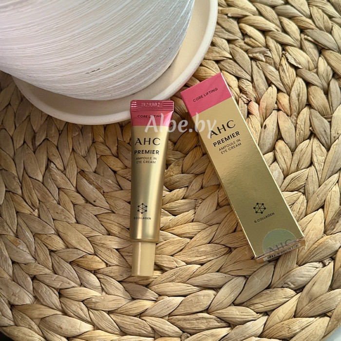 Питательный крем для век с коллагеном на основе розы от AHC