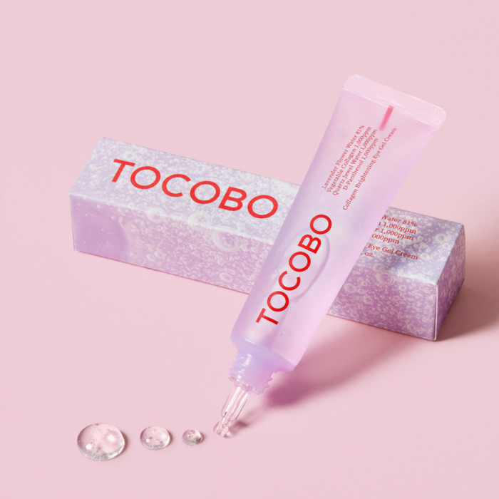 Осветляющий коллагеновый гель для век от Tocobo