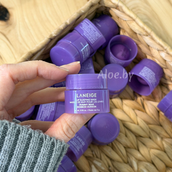 Ночная восстанавливающая маска для губ от Laneige