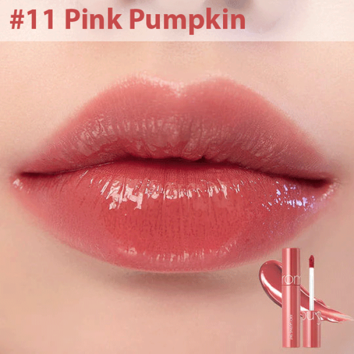 Стойкий глянцевый тинт для губ (11 Pink Pumpkin) от Rom&nd