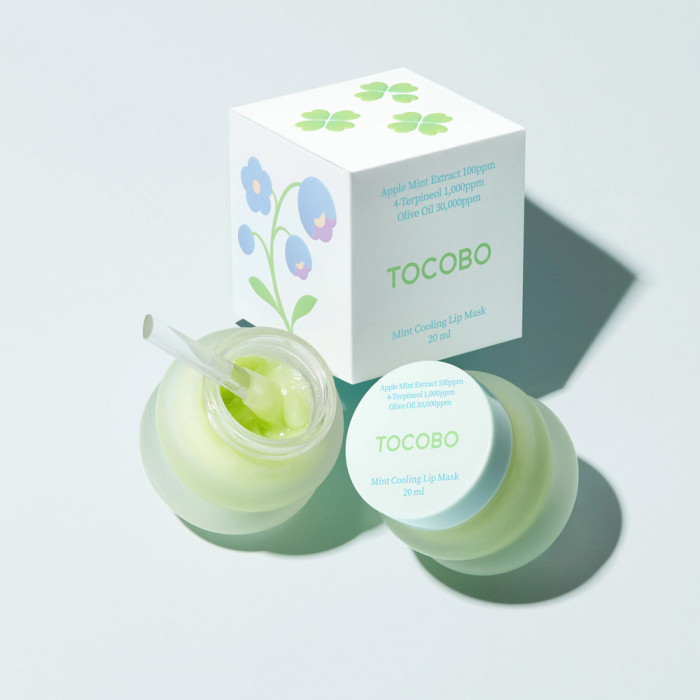Ночная маска для губ с мятой от Tocobo