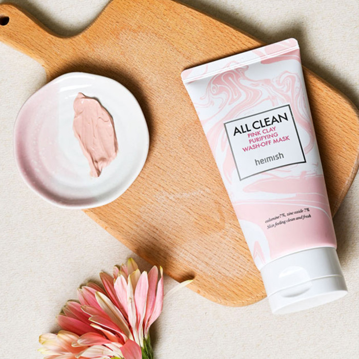 Очищающая глиняная маска с цинком от Heimish