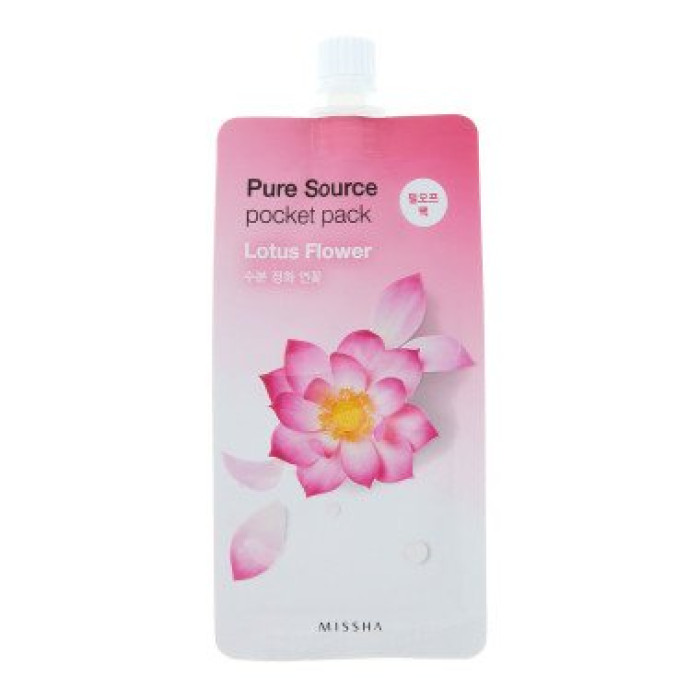 Маска-пленка с экстрактом цветов Лотоса от Missha