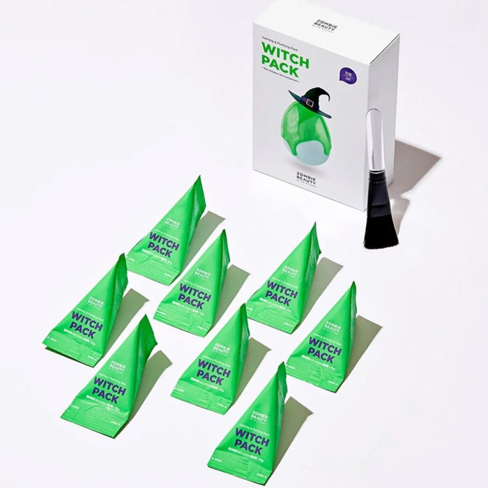 Успокаивающая глиняная маска с зелёным чаем от Skin1004