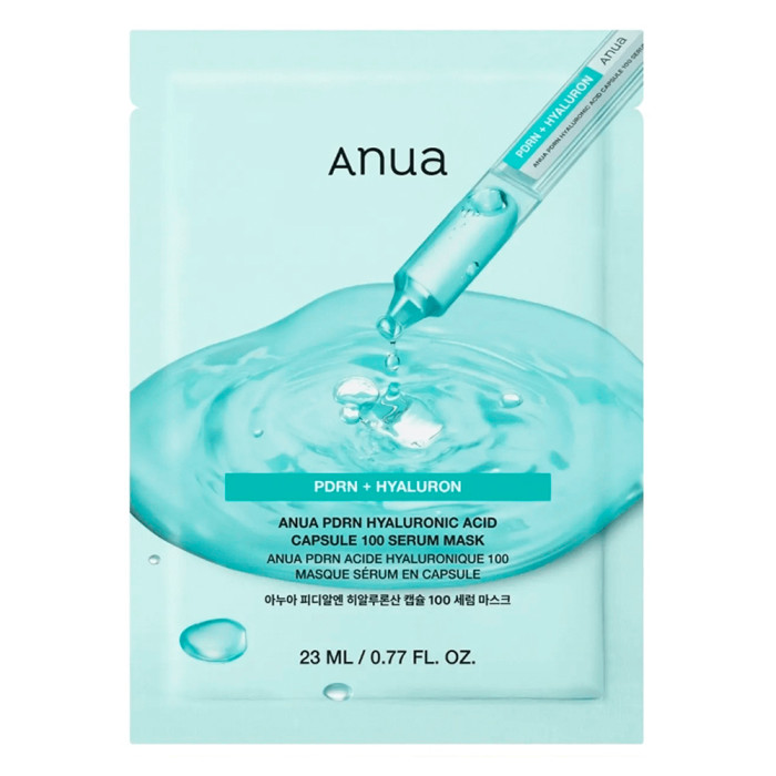 Тканевая маска с ПДРН и гиалуроновой кислотой от Anua