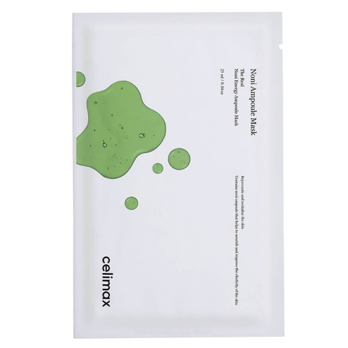 Тонизирующая тканевая маска с экстрактом нони от Celimax