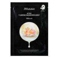 Тканевая маска увлажняющая с Плюмерией от JMsolution 