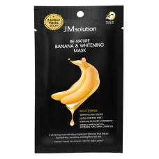 Тканевая осветляющая маска с бананом от JMsolution