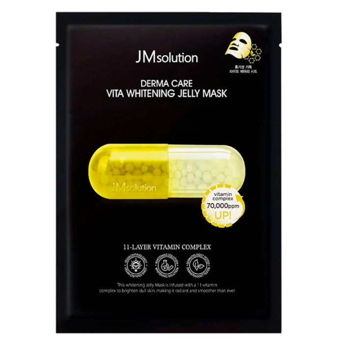 Восстанавливающая тканевая маска с прополисом от JMsolution