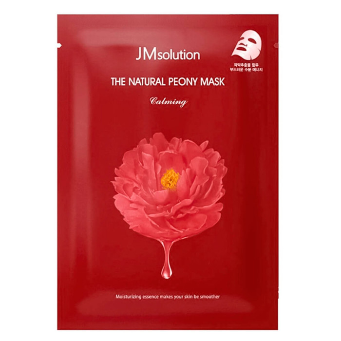 Тканевая маска успокаивающая с пионом от JMsolution