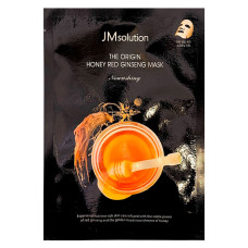 Питательная тканевая маска с мёдом и красным женьшенем от JMsolution