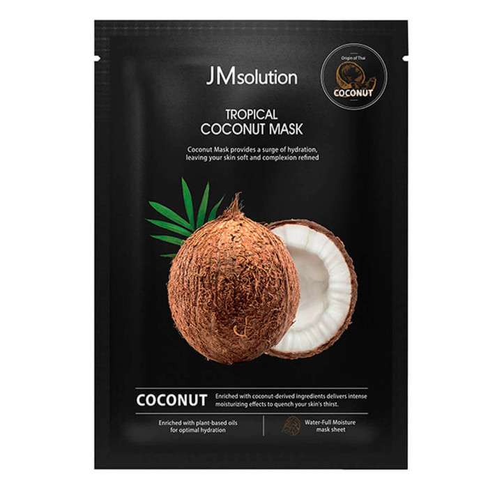 Тканевая маска увлажняющая с кокосом от JMsolution