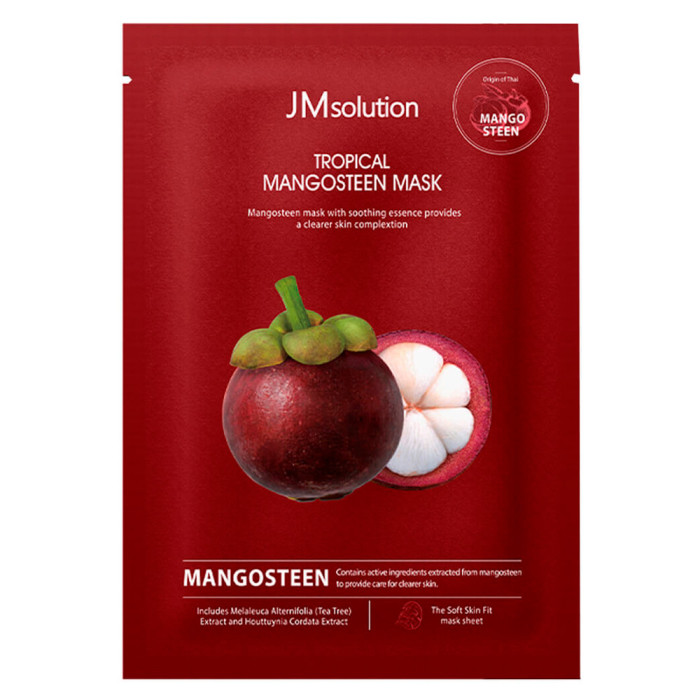 Осветляющая тканевая маска с мангостином от JMsolution