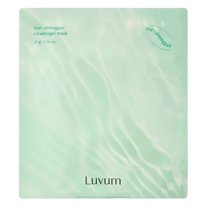 Гелевая успокаивающая маска с центеллой от Luvum