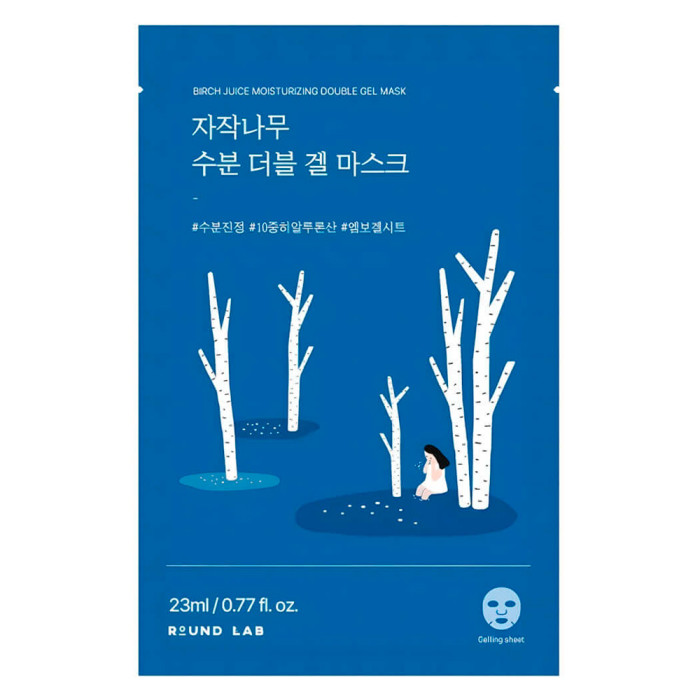 Охлаждающая гелевая маска с берёзовым соком от Round Lab