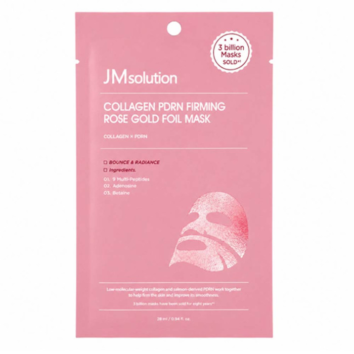Укрепляющая тканевая маска с коллагеном от JMsolution
