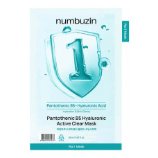 Тканевая маска против воспалений от Numbuzin