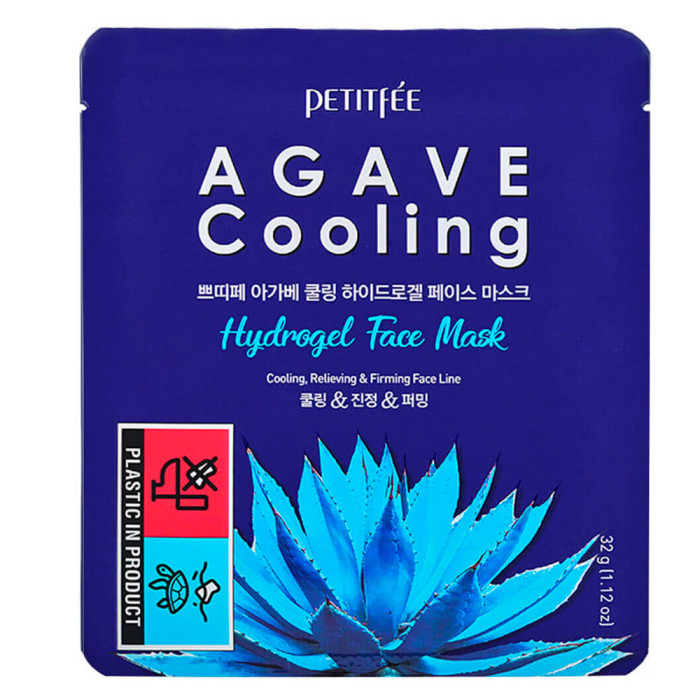 Гидрогелевая маска против отеков с Агавой от Petitfee