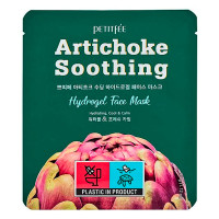 Противоотёчная гидрогелевая маска с артишоком от Petitfee