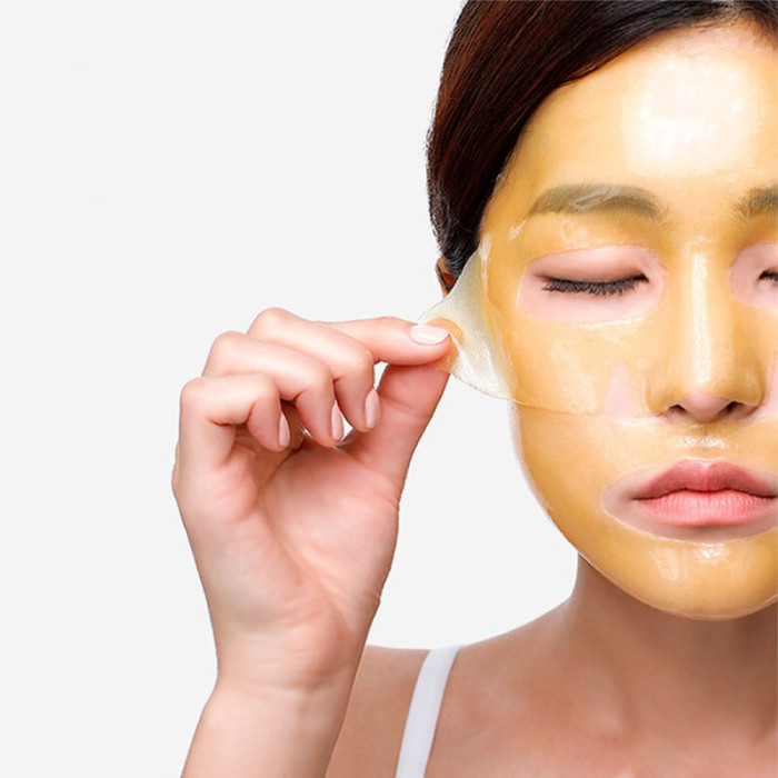 Гидрогелевая маска успокаивающая с Ромашкой от Petitfee