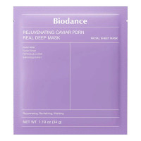 Ночная гидрогелевая маска с ПДРН и икрой от Biodance