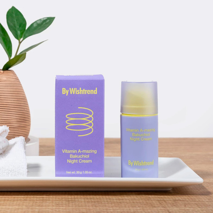 Ночной крем с ретинолом и бакучиолом от By Wishtrend