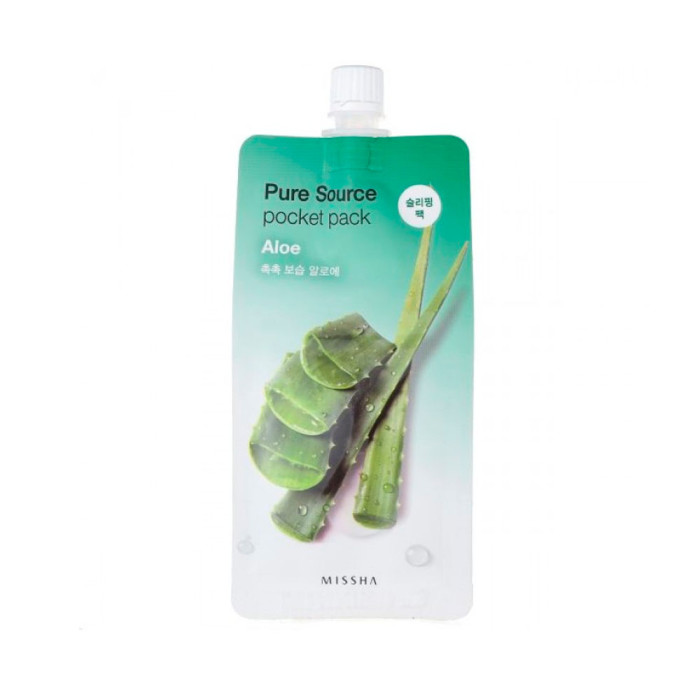 Ночная маска для лица с экстрактом Алоэ вера от Missha