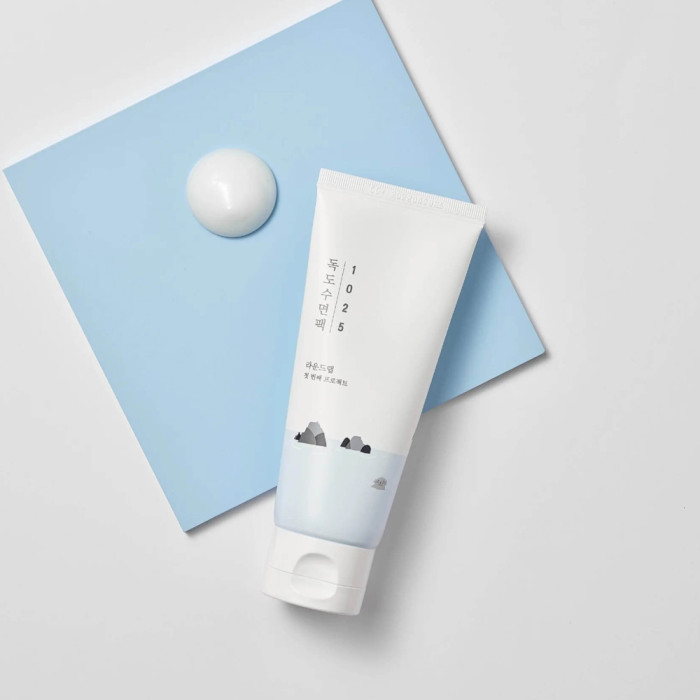 Ночная отшелушивающая маска с морской водой от Round Lab