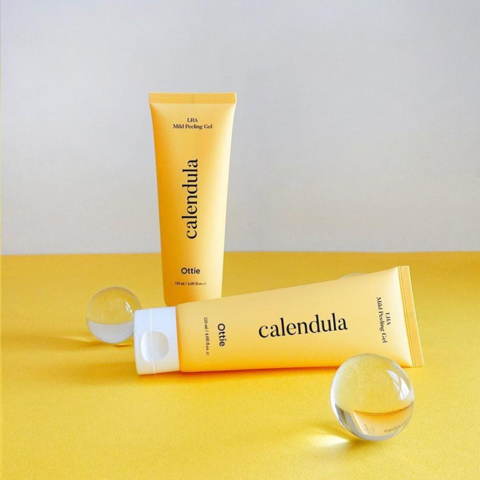 Пилинг-скатка с экстрактом Календулы от Ottie