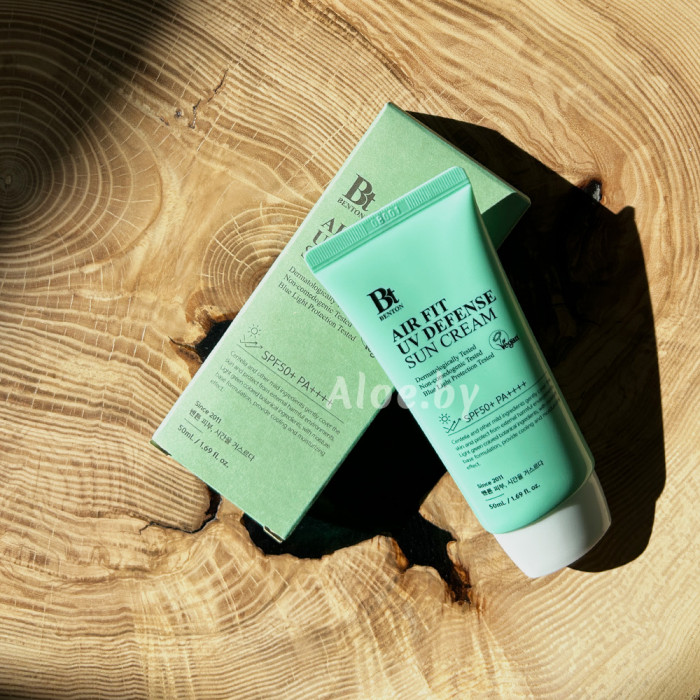 Охлаждающий солнцезащитный крем от Benton