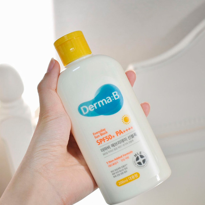 Ламеллярный солнцезащитный лосьон для лица и тела от Derma:B