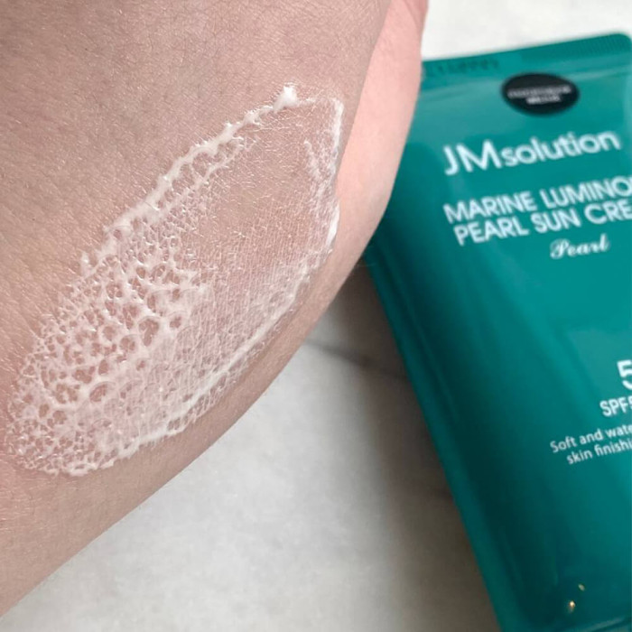 Солнцезащитный крем с экстрактом жемчуга от JMsolution