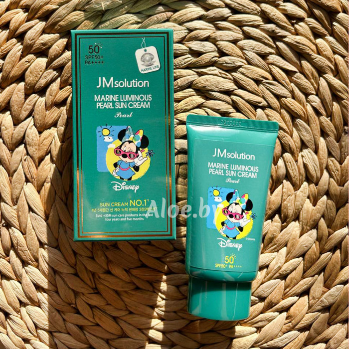 Солнцезащитный крем с экстрактом жемчуга от JMsolution