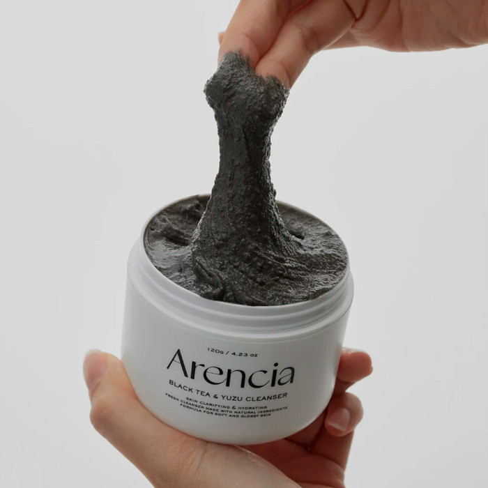Очищающее средство с чёрным чаем и юдзу от Arencia