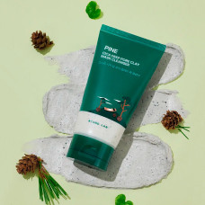 Очищающая маска-пенка с экстрактом сосны и центеллы от Round Lab