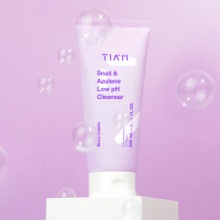 Успокаивающий гель для умывания с муцином от Tiam