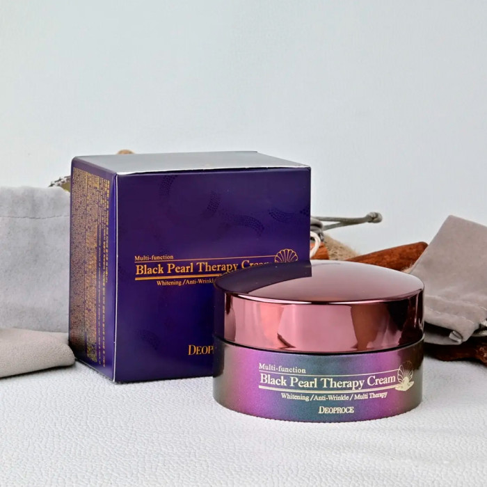 Крем для лица с черным жемчугом от Deoproce