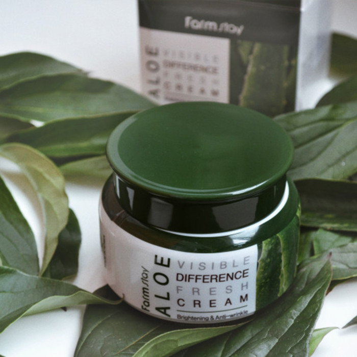 Крем увлажняющий для лица с Алоэ от FarmStay