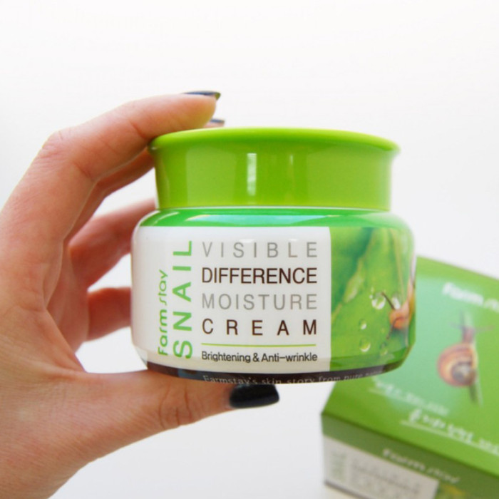 Крем увлажняющий с муцином Улитки от FarmStay