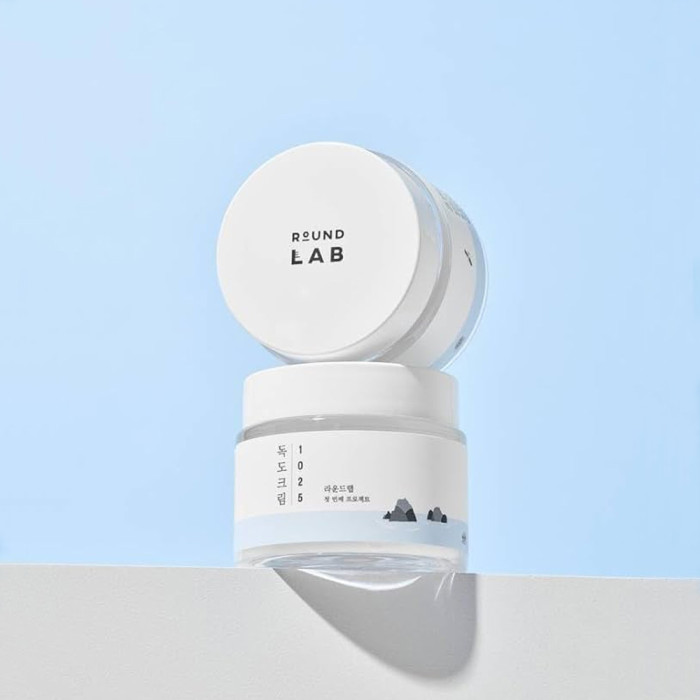 Увлажняющий крем с церамидами и морской водой от Round Lab