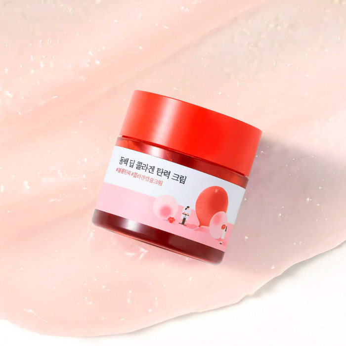 Укрепляющий коллагеновый крем с камелией от Round Lab