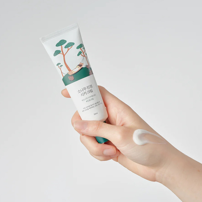 Крем для проблемной кожи с экстрактами сосны и центеллы от Round Lab