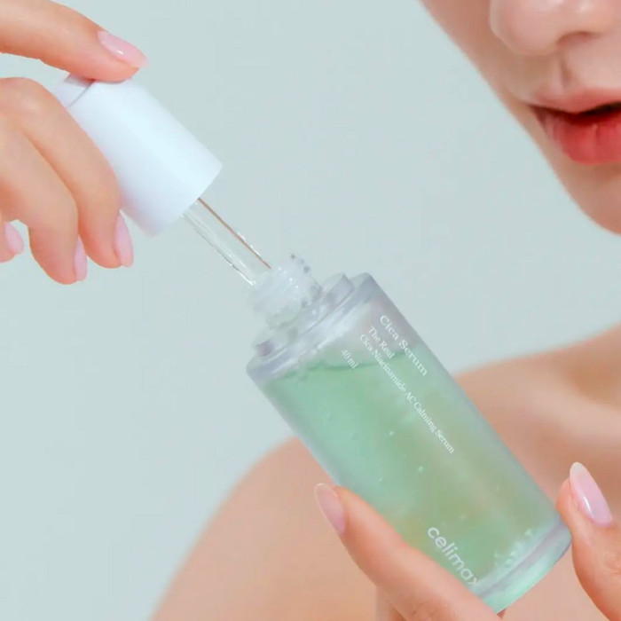 Успокаивающая сыворотка с центеллой и 5% ниацинамида от Celimax