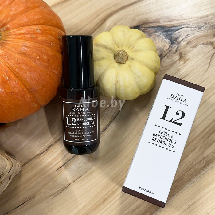Антивозрастная сыворотка с бакучиолом и ретинолом от Cos De Baha