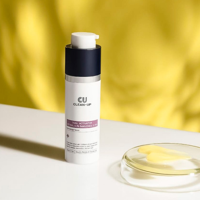 Сыворотка с 0.3% ретинола и бакучиолом CuSkin