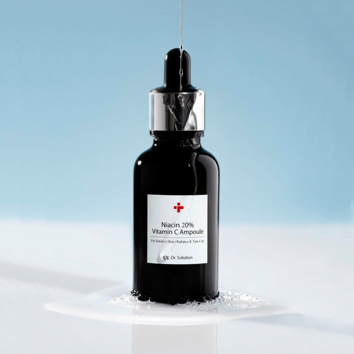 Сыворотка омолаживающая и осветляющая c ниацинамидом 20% от CuSkin